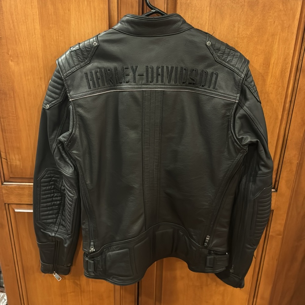 NWT Limited Edition Harley Davidson Leather Jacket unisex - Picture 7 of 8